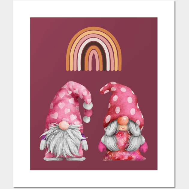 Sweet Gnomes Wall Art by Dreamy Feminine